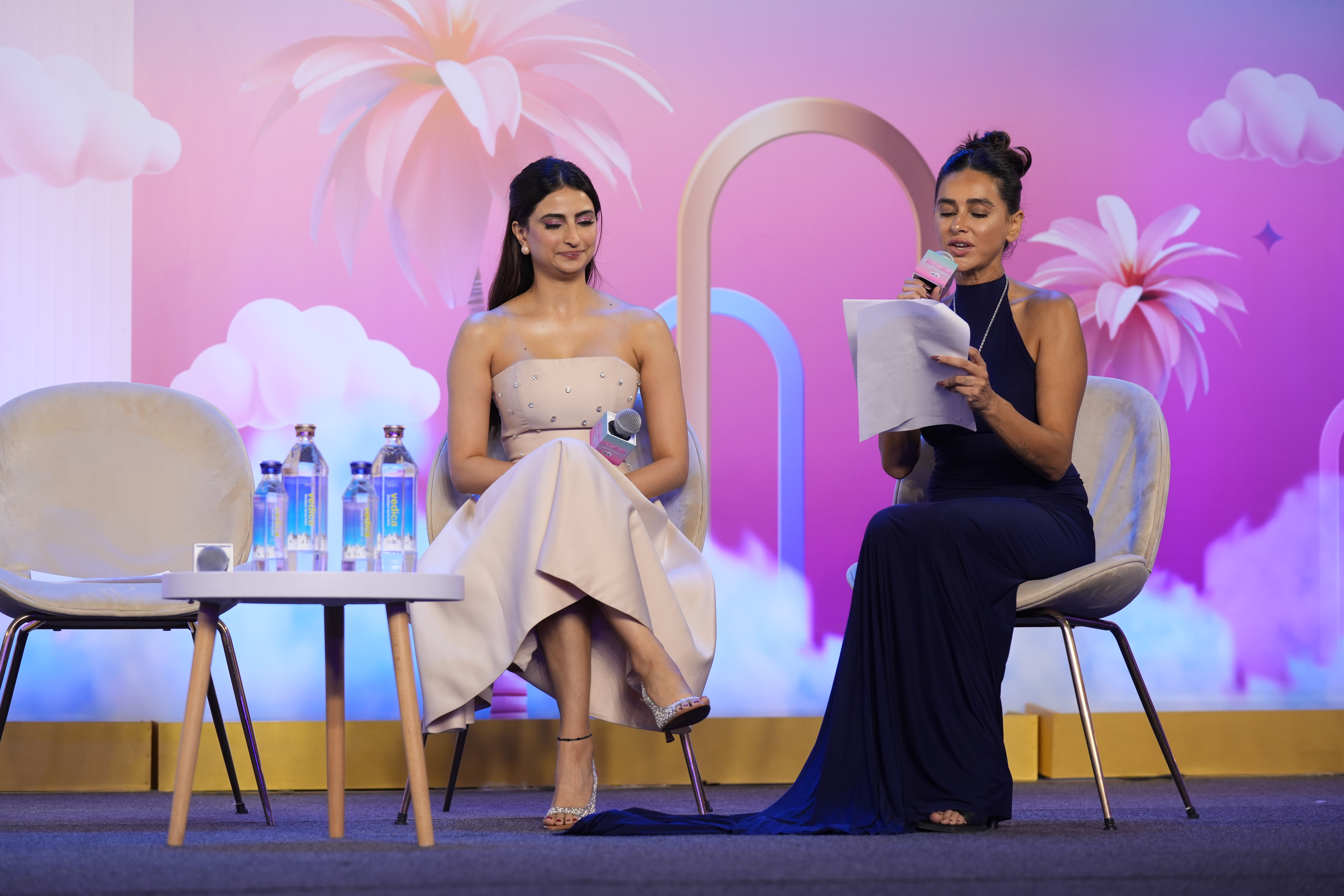 The panel discussed the explosive rise of K-beauty and its global impact, sharing skincare secrets and must-have products for achieving that signature glass skin look.